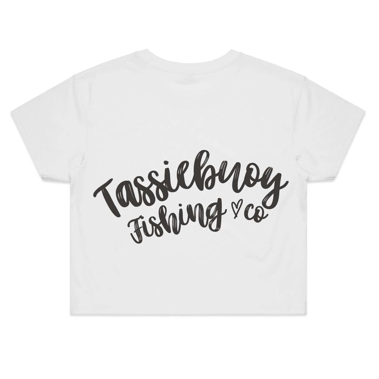 MERMAID COCKTAILS WOMENS CROP TEE