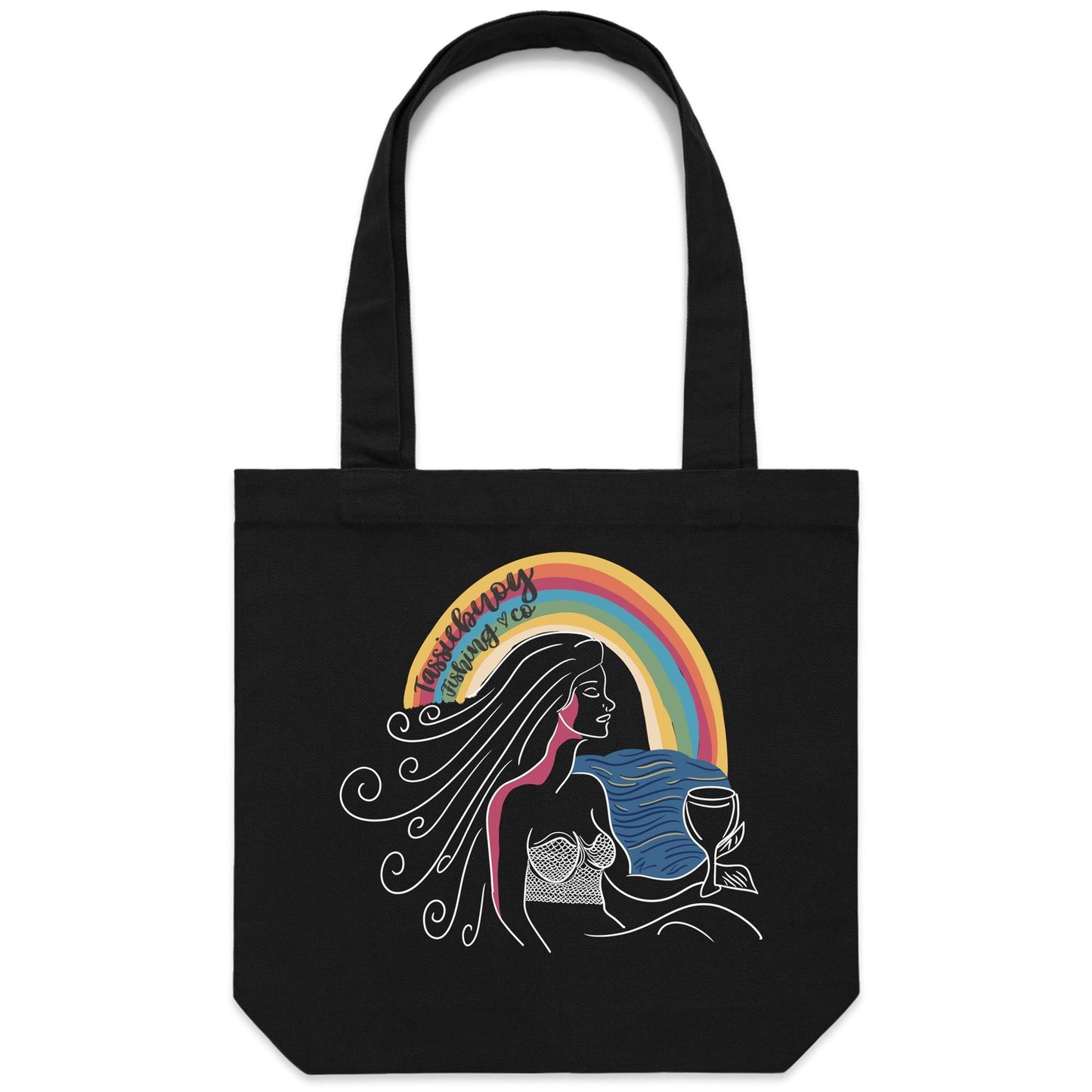 MERMAID CANVAS TOTE BAG