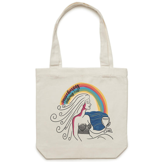 MERMAID CANVAS TOTE BAG
